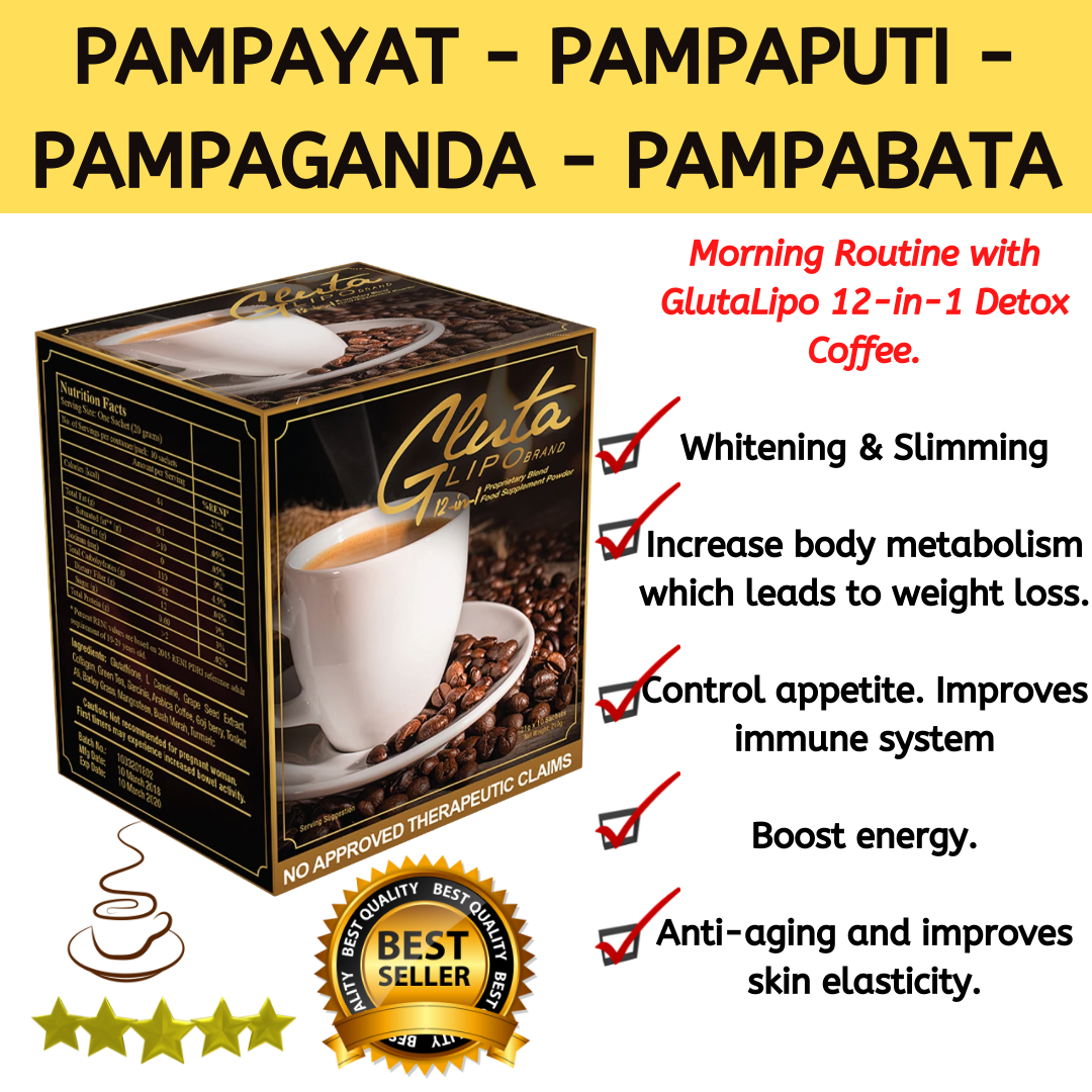 Gluta Lipo Coffee – Slimming & Whitening Drink