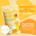 Dear Face Beauty Milk Mango – Antioxidant Beauty Juice Drink with Stress Relief & Skin Glow