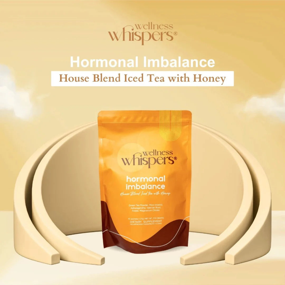 Wellness Whispers Hormonal Balance House Blend Ice Tea with Honey – Green Tea with Ashwagandha & Myo-Inositol