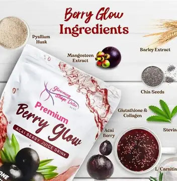 Berry Glow – Antioxidant Berry Beauty Drink for Radiant, Glowing & Youthful Skin