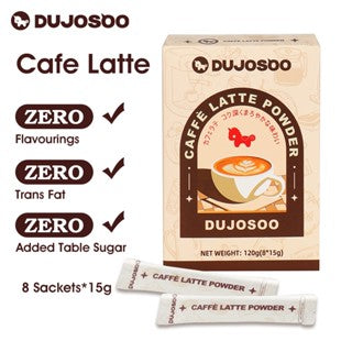 Dujosoo Caffe Latte Powder – Low-Calorie Guilt-Free Instant Latte Coffee