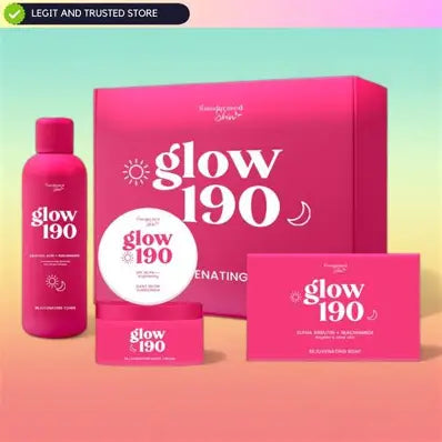 Glow 190 – Premium Whitening & Rejuvenating Facial Set for a Radiant, Glowing Complexion