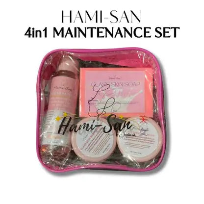 Hamisan Glass Skin Set – Complete Facial Set for Flawless, Porcelain & Glass-Like Skin