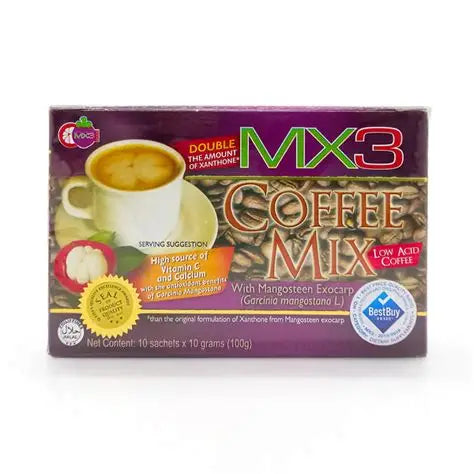 MX3 Coffee – Premium Mangosteen-Infused Health Coffee for Energy, Immunity & Antioxidant Wellness