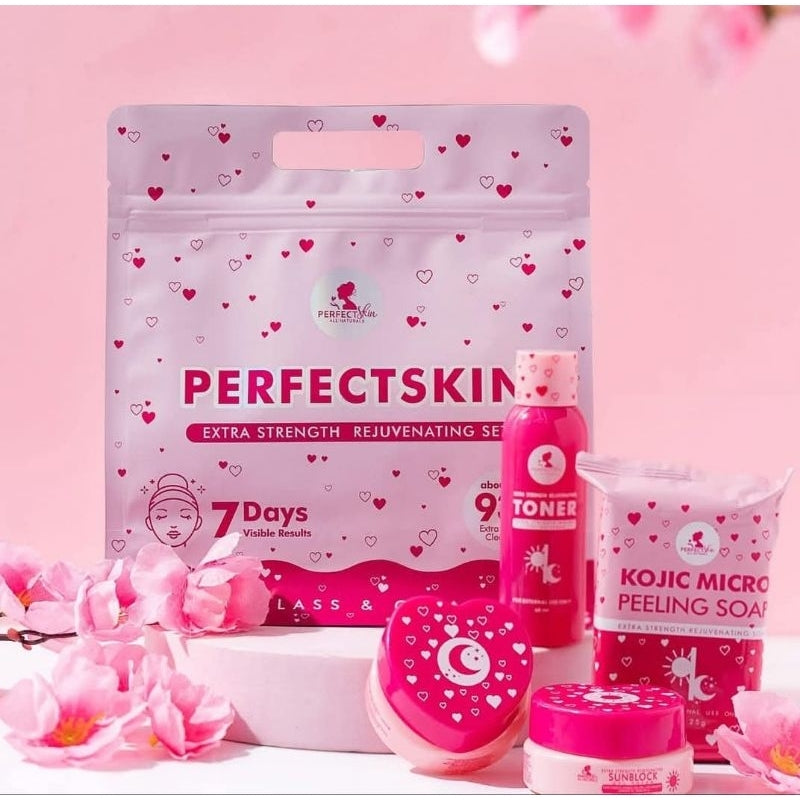 Perfect Skin Rejuvenating Set – Complete Facial Set for Whitening, Rejuvenation & Radiant Skin